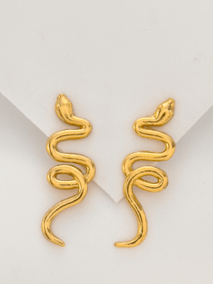 Aretes Serpiente