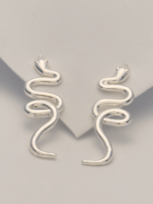 Aretes Serpiente